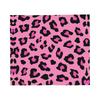 Pink Leopard Animal Print Blankets Flannel All Season Breathable Warm Throw Blankets for Home Bedroom Bedspread