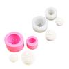 Flexible Pastry Maker Forms with Joined Construction for Dough, Steamed Bread, Flower Rolls, and Decorative Treats