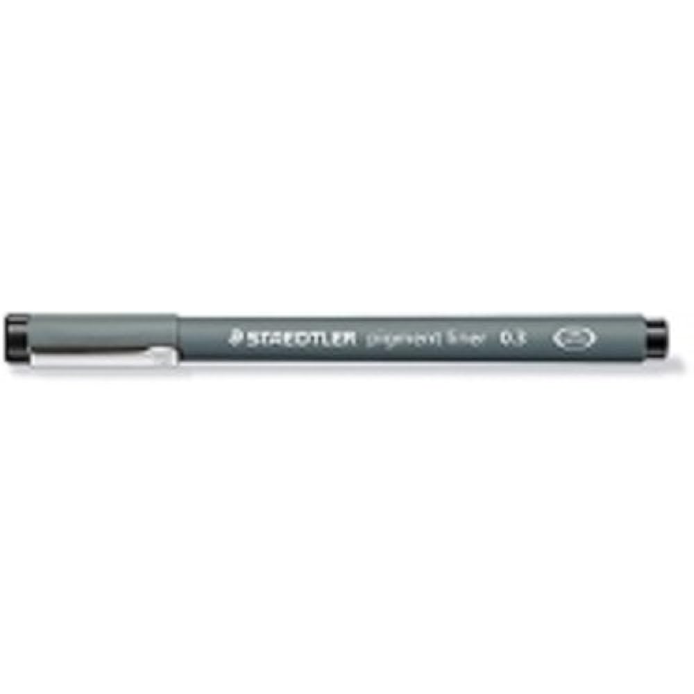 Staedtler pigment liner 0.3mm black 308 03-9 [3 bottles]