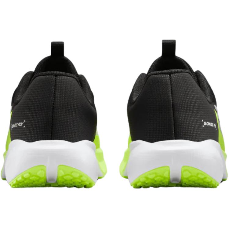 New Nike SONIC FLY Cushioning, Rebound, Breathable, Support Low Top Kids' Running Shoes Black Yellow Teenagers FZ0017-002