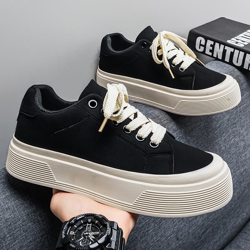 Men's casual shoes, fashiable sports shoes, classic and stylish low-top lace-up shoes, lightweight, comfortable and breathable