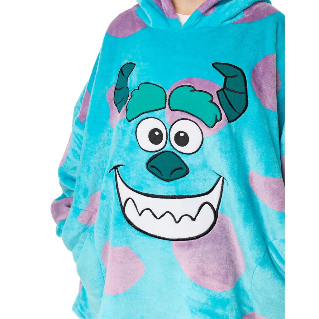 Monsters Inc Unisex Adult Sully Hoodie Blanket