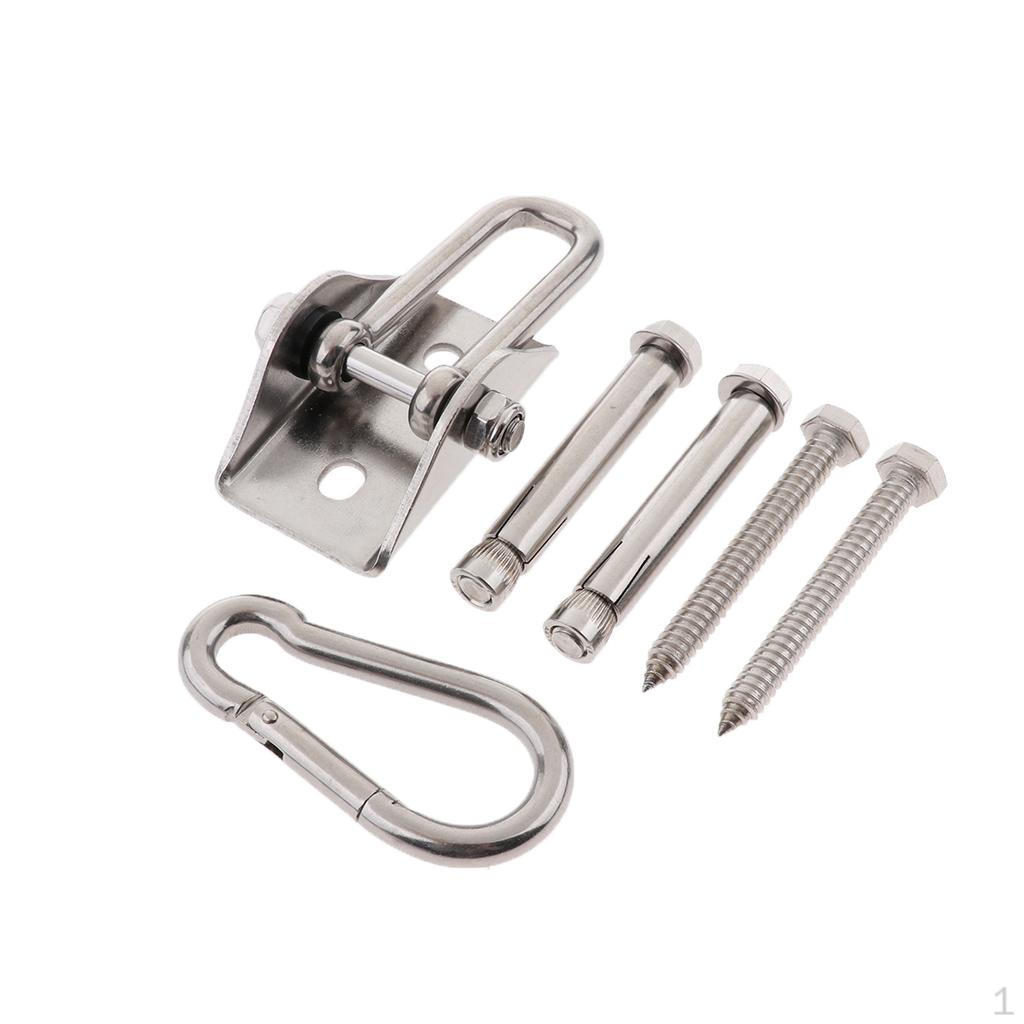 

Straps Anchor - Ceiling Wall Mount Bracket For Gymnastic Rings C + Carabiner
