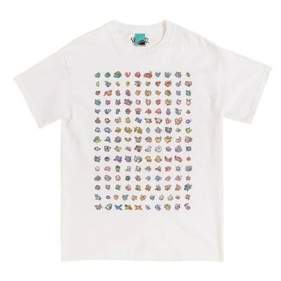 POKEMON Unisex Adult 151 Sprites T-Shirt