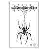 Waterproof Spider Tattoo Realistic Halloween Face Tattoo Body Art Body Tattoo Stickers  Face Makeup
