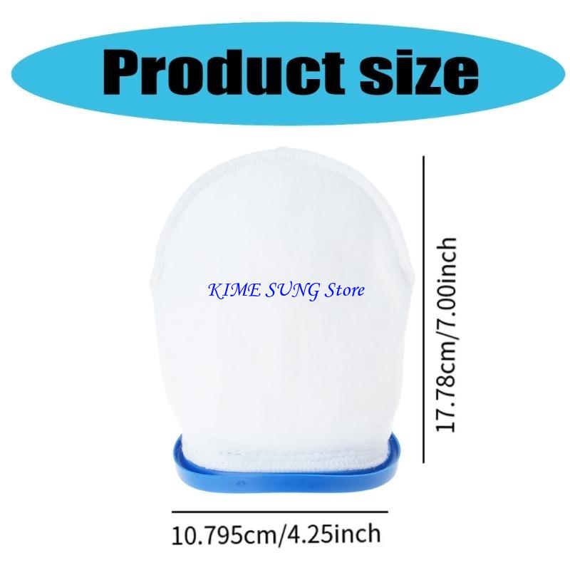 L5BD Pool Filter Bag Replacement Filter Bag Pool Cleaning Tool Efficient Filter Bag Cotton Texture Perfect for Pool Cleaner