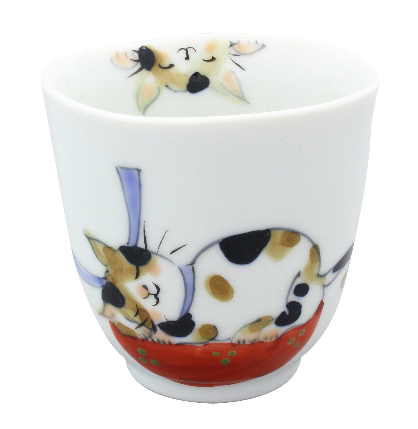 

Hasamiyaki Ceramics Blue Calico Tea Cup Blue 02-363 синий