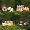 Dog Duck Hedgehog Pig And Mushroom Diy Miniature Garden Resin Craft For Home Decor Gift