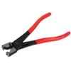 Hose Clamp Pliers Electrical Connector Fuel Line Collar Removal Pliers for Automotive Truck Repair Red
