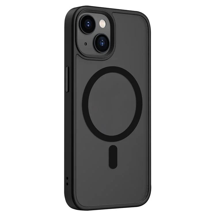 

FGG-011 For iPhone 15 Plus Slim Case PC+TPU Phone Cover Compatible with MagSafe