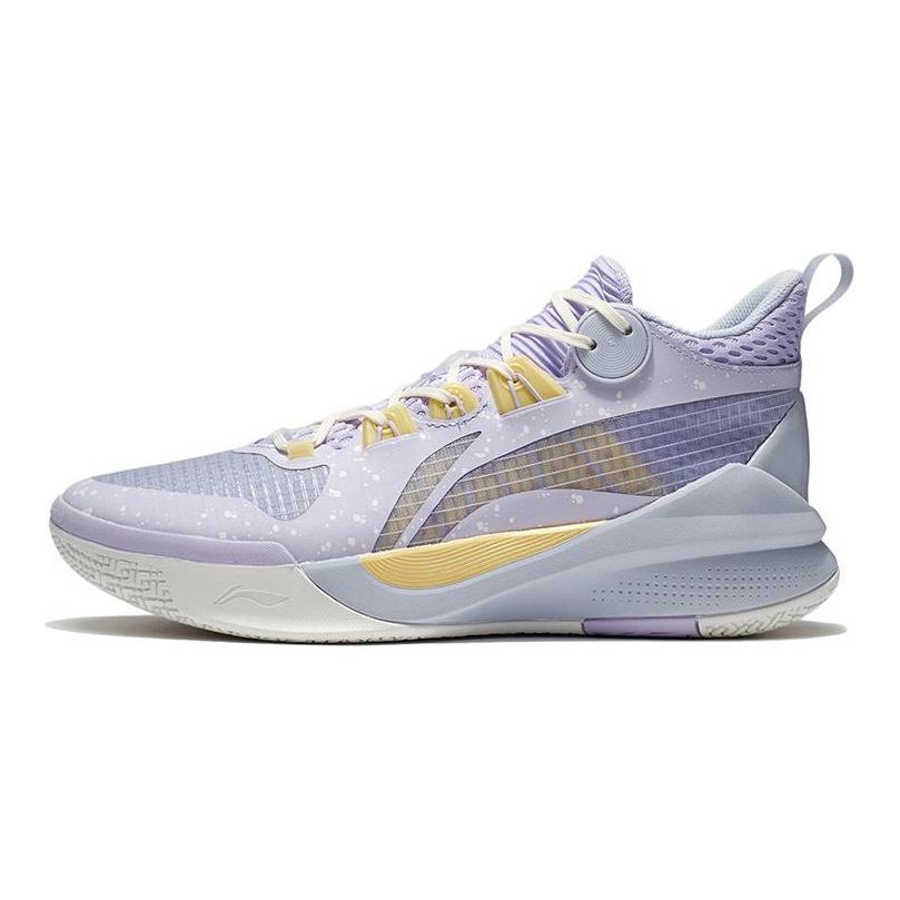 Li Ning Sonic 10 Team Textile, Synthetic Leather, TPU Cushioning Slip Resistant Abrasion Resistant Coverage Support ABPS015-3