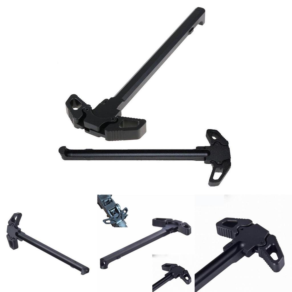 Handle Charging Tactical Black Ar Metal Ambidextrous Ambi Handle Accessory Tool
