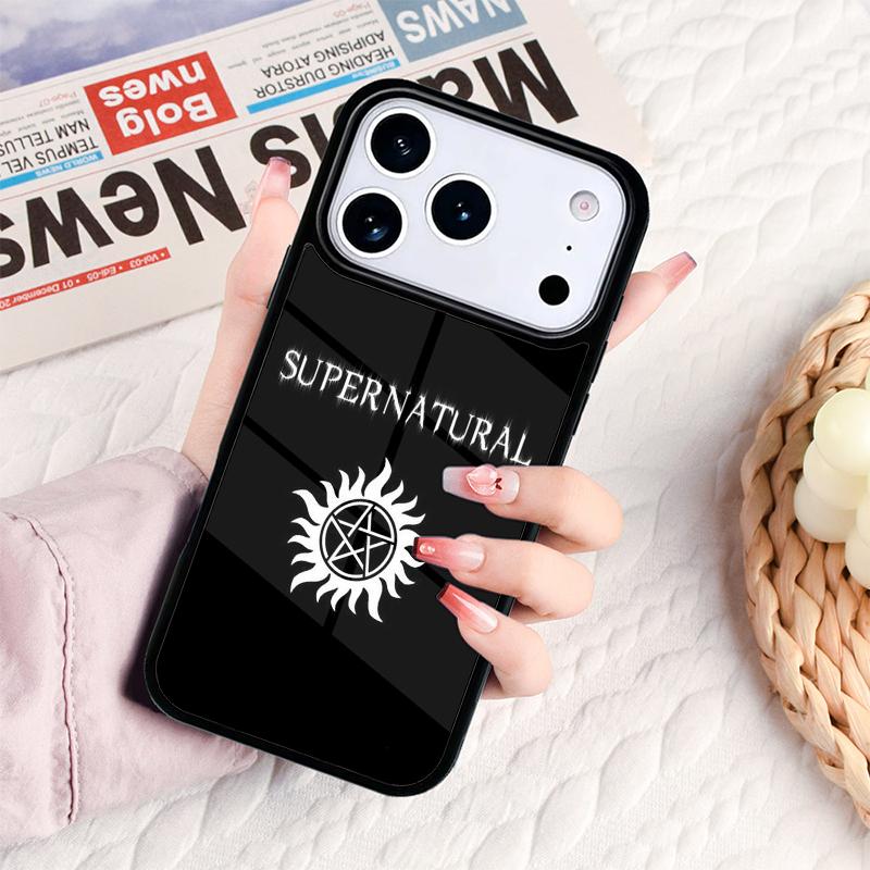 Supernatural Dean Winchester Phone Case For IPhone 17 16e 15 14 13 12 11 Pro Max Air Mini Soft Protective Cover