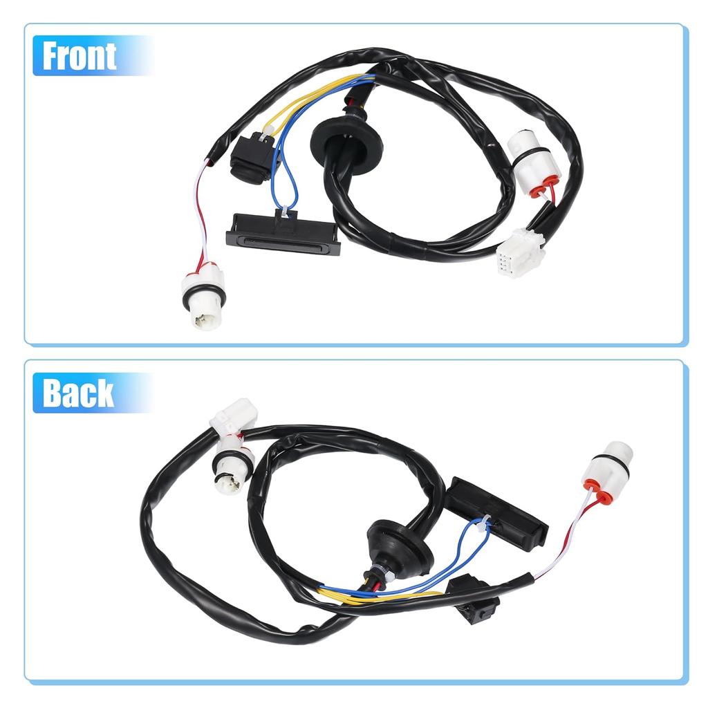 ACROPIX Rear Trunk Switch Button Trunk Lid Tailgate Release Switch Fit for Nissan X-Trail 2.5L 2008-2014 No.25380JG01A - Pack of 1