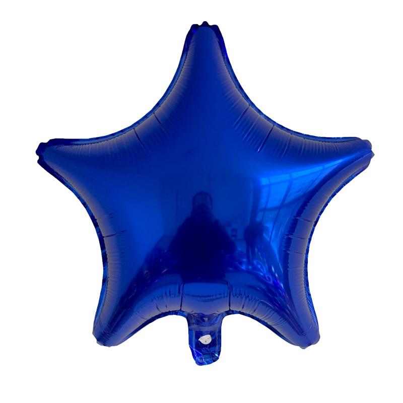 10pcs 18inch Gold Silver Foil Helium Star Balloon Wedding Decoration Baby Shower Kids Birthday Party Pure Air Globos Supplies