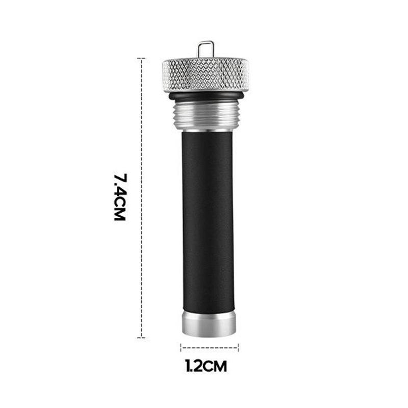 1/2/3Pcs Aluminum Alloy Line Pull Rod Anti-Slip Rubber Pull Rod Fishing Reel Tighten The Leader Knot Protect Hands Fishing Tools