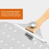 Pizza Peel Perforated Peel Foldable Pizza Turner Transfer Tool For Oven Grill Baking Pizza Stone Bread Pastry Kitchen Accessory