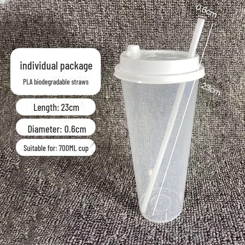 Qiwei Biodegradable PLA Large Straws