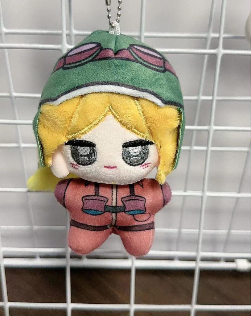 10cm Identity V Plush Toy Cosplay Pendant Doll Embalmer Gardener Mercenary Photographer Anime Soft Plushie KeyChain Xmas Gifts