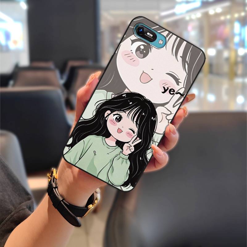 Ochranný měkký obal Pouzdro na telefon Pro Itel A25/A35/A25 Pro Zadní kryt Odolný proti nečistotám Roztomilý Nárazuvzdorný Plné obepnutí Pár TPU