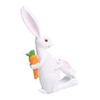  Easter Bunnies Figurines Family Rabbit Statues Modern Art Spring Home Decors