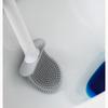 Wall Mounted Toilet Cleaner Brush Set Long Handle Bathroom Artifact Bathroom Brush  WC Cleaning