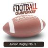 11cm Inflatable Rugby No.1 Children's Team Game Teaching Preschool Student Specific Rugby Youth American Football Toy 17cm