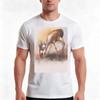 Mouse Deer TShirt Summer Casual Cotton Tee Oversized Streetwear Tops Vintage Graphic Print Loose Fit Short Sleeve