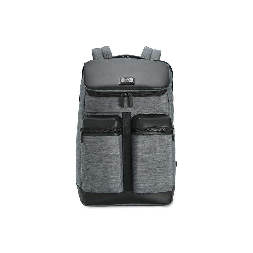 

FILA White Minimalist Casual Commuter Practical Durable Breathable Fabric Backpack Men backpack Carbon-Black Gray F13M543102FGY Carbon Black Gray