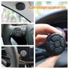 Wireless Bluetooth 5.3 Remote Media Controller Waterproof Handlebar Remote Control For Car Motorcycle And Bicycle