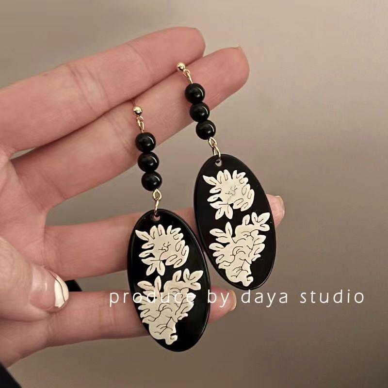 2024 Trendy Colorful Flower Stud Earrings for Women - Summer Fresh Design