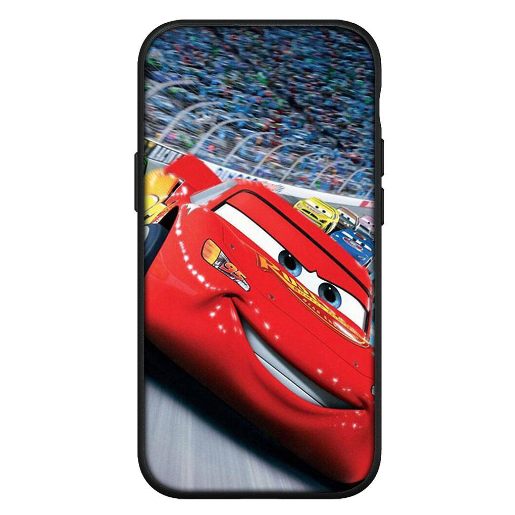 For Samsung Galaxy S24 S23 iPhone 16 15 14 Xiaomi Redmi Note 13 12 11 10 8 Plus 9 Pro Max X XR Phone Case Lovely Cars Lightning McQueen 95 OPPO Huawei