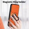 KEYSION Magnetic Phone Case for VIVO V70 5G Slide Camera Protection Upright Kickstand Ring Shockproof Back Cover for OPPO V70