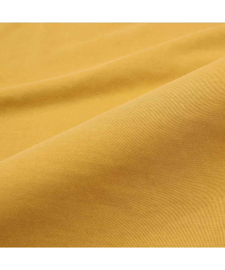 Seleodeilejeokeulleob Pigment Dyed T-Shirt(Unisex) / Small S.L.C Logo - Mustard