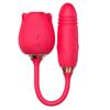 Hot-Selling Vibrator: 2nd-4th Gen Double-Head Tongue Licking, Sucking, Telescopic Stick with Floral Design