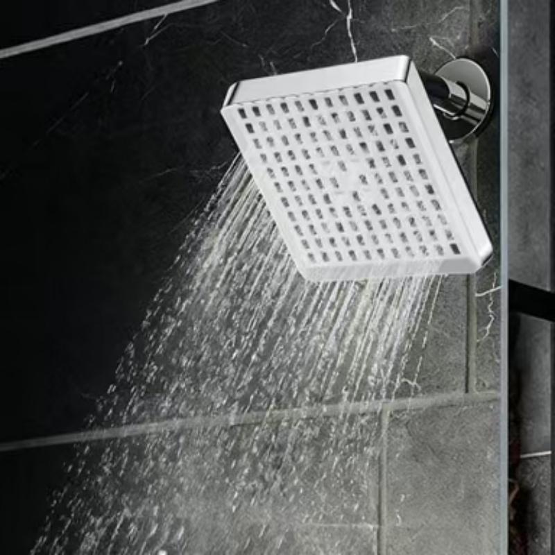 Modern High-Quality Filtered Detachable Adjustable Angles Pressurized Rainfall Shower Head with 2 Water Filters for Shower