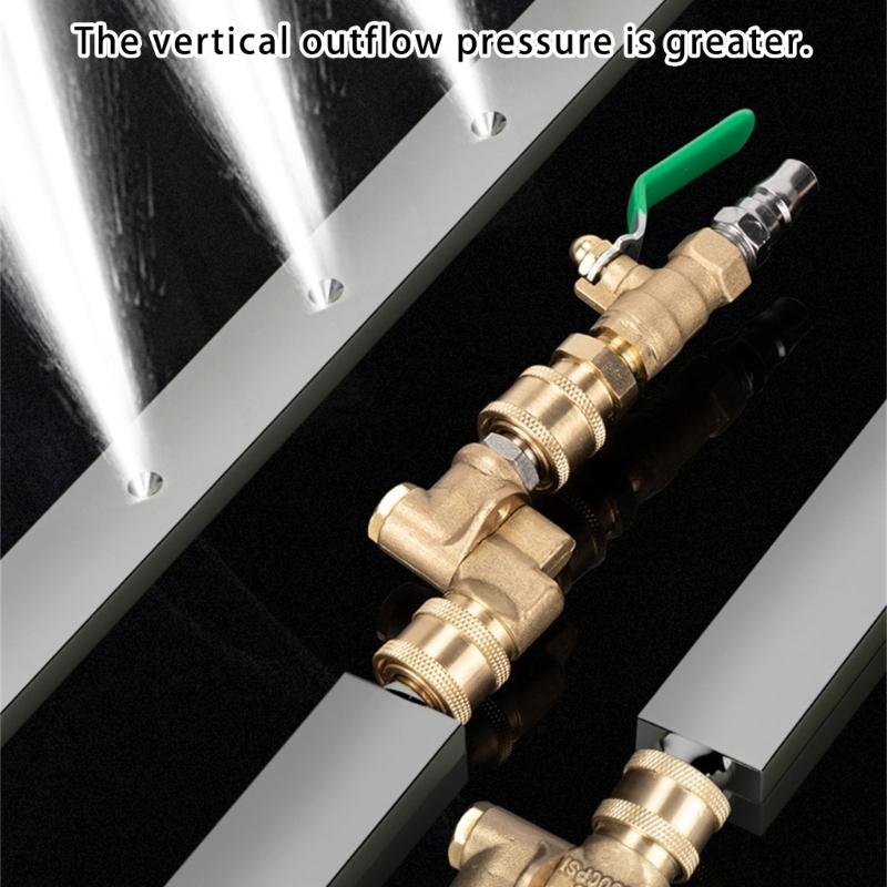 Long Handle Radiator Cleaning Tool No Disassembly Required High Pressure Output For Automotive Systems