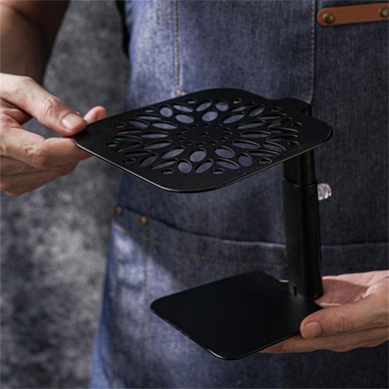 Espresso Machine Electronic Scale Weighing Stand Adjustable Coffee Weighing Rack Scale Rod Protections Rack Enduring