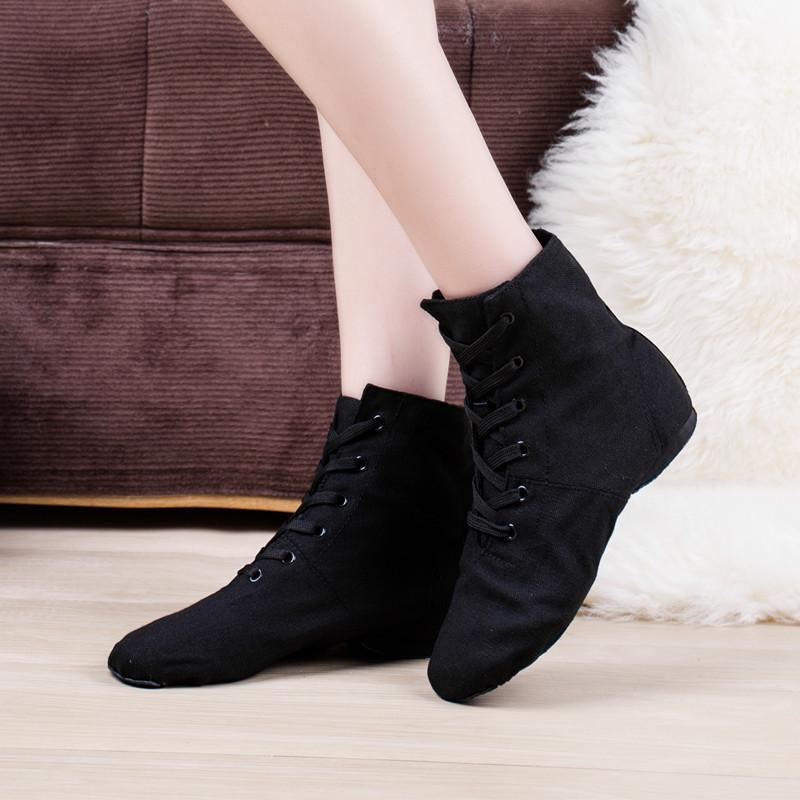 

High top jazz boots body shoes yoga shoes practice shoes belly classical folk dance shoes ballet shoes 26