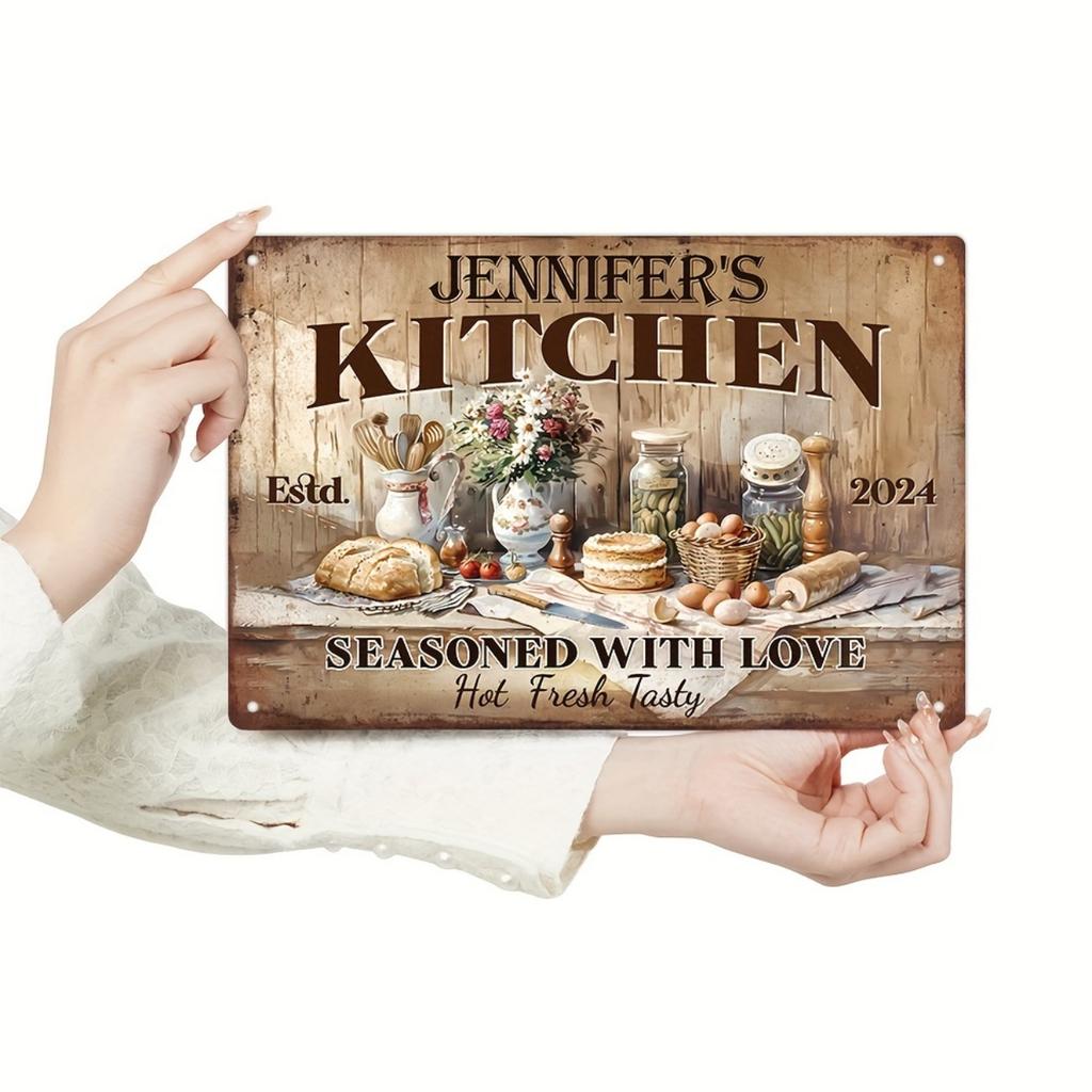 Vintage Metal Tin Sign Retro Decor For Home Kitchen Bar Man Cave