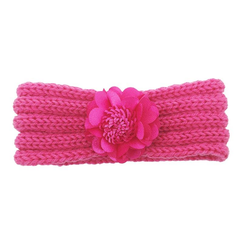 New Baby Hair Accessories Autumn and Winter Warm Headscarf Children's Knitted Headband Hand-woven