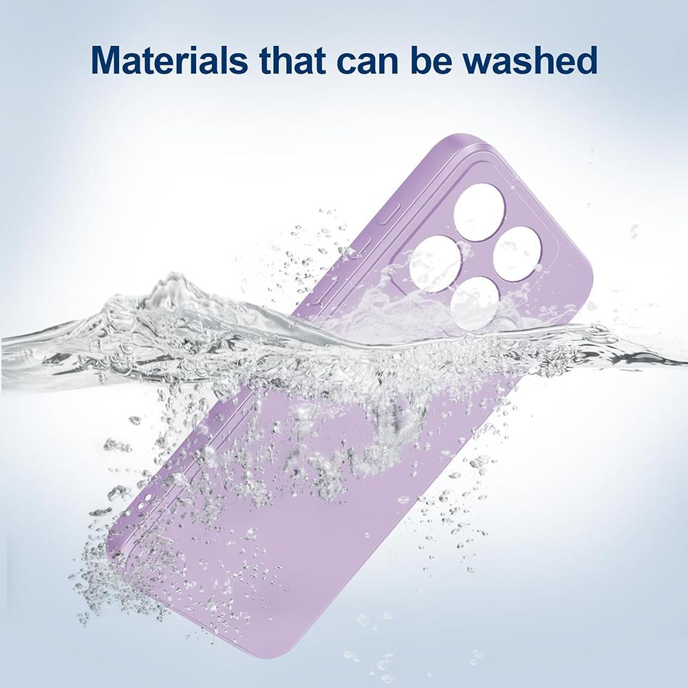 Luxury Square Silicone Soft Case For Xiaomi Mi 15 14 14T 13 13T 12 12T 12X 12S Pro Lite Ultra Matte Candy Color Cover Shockproof