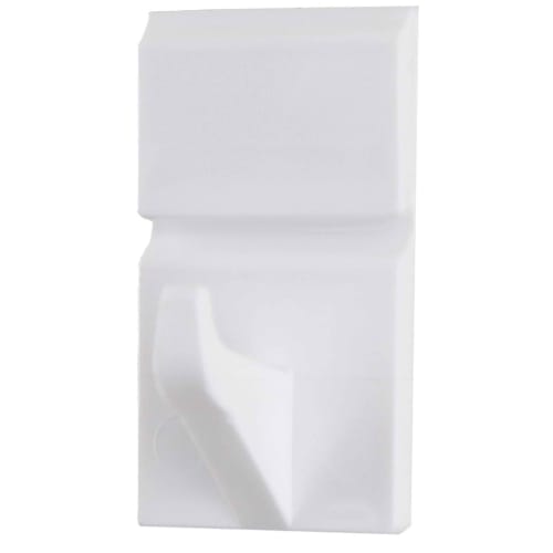 Set of 6 wall-mounted hooks, easy to install with a stapler, no damage to walls, leaves minimal marks (5kg weight capacity, suitable for drywall, wall