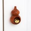 Wooden Magnetic Doorbell Shopkeepers Bell Gourd Shape With Crisp Sound Wooden Magnetic Doorbell Shopkeepers Bell Gourd Shape
