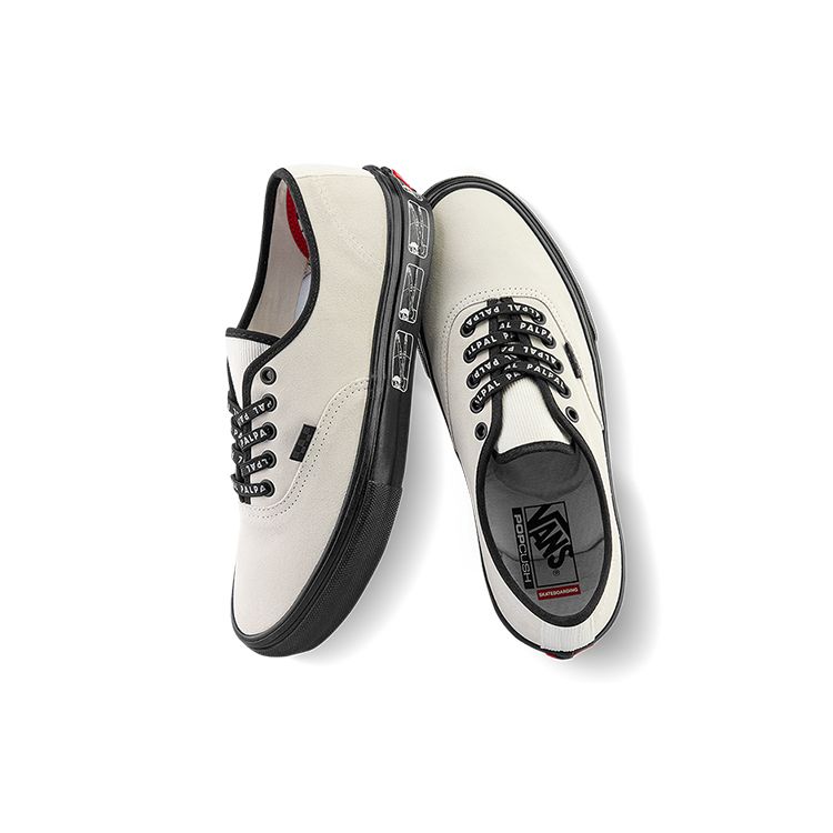 Vans Palpal Skate X  Authentic Series Collaboration Low-Top Skate Shoes Unisex Sneakers Off-White VN0A5FC8A93