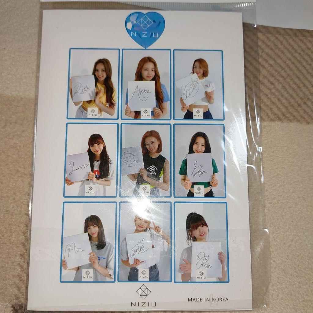 [USED] NiziU Step and a step Photobook with Clear File