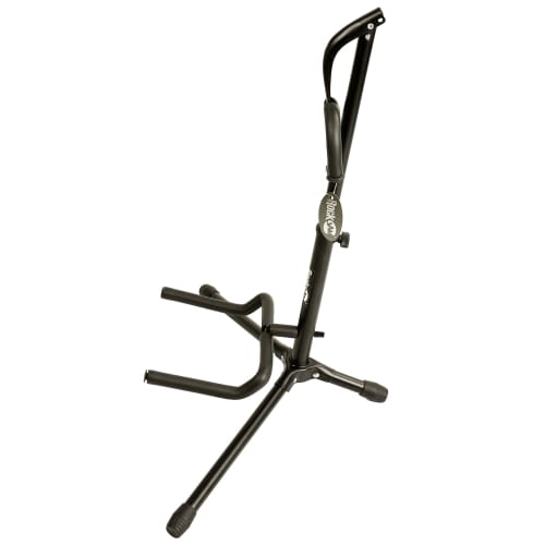 RockJam GS-001 Adjustable Vertical Tripod Guitar Stand for Acoustic and Electric Guitars