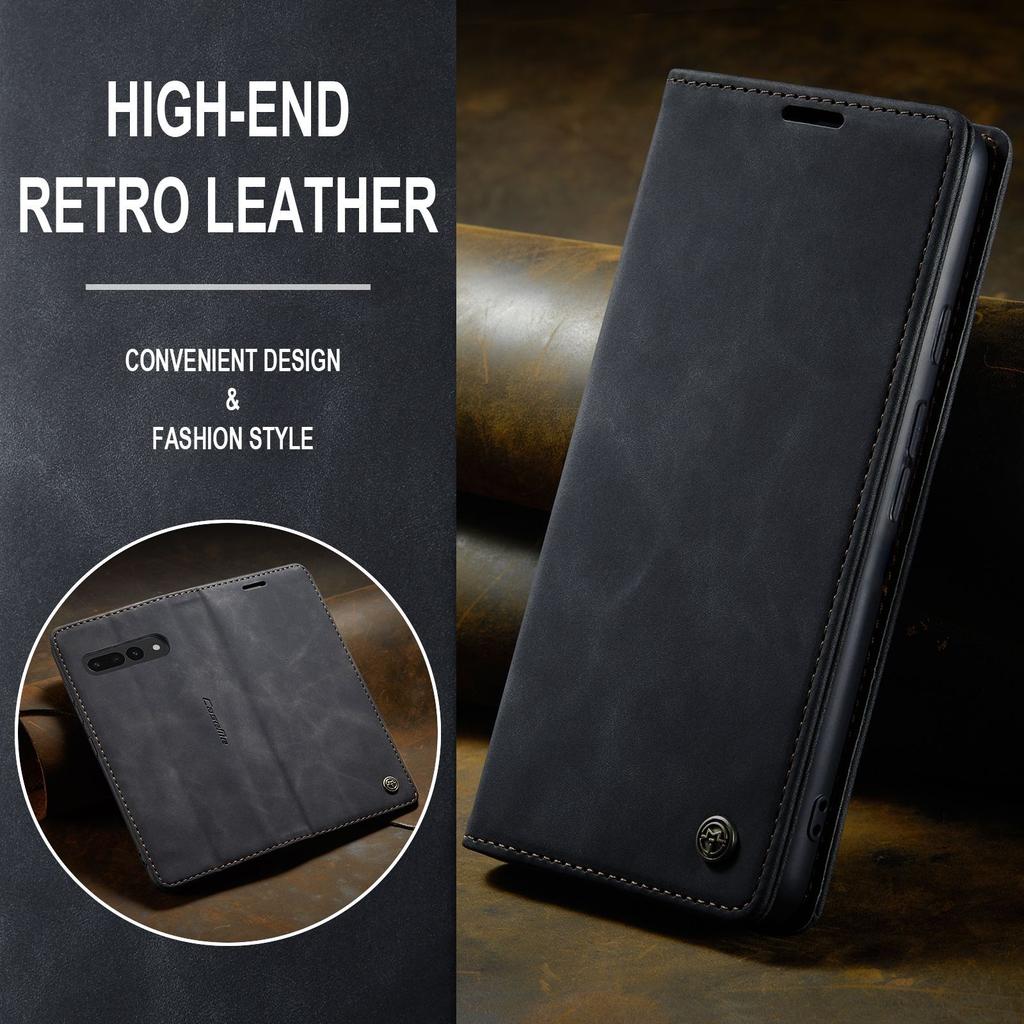 Adatto per custodia Google Pixel 7A, custodia in pelle per telefono Pixel 6 Pro, custodia protettiva a libro con scomparto per carte