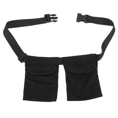 Breast Drainage Bag Adjustable Bust Care Fixation Portable Mastectomy Drain Holder for Surgery Black
