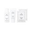 FUKUBISUI Travel Skincare Set 50ml Cream Gel 30g Cleansing Milk 2 Mini Size Trial for Face and Sensitive and Dry (Lotion + + Pouches) Body, Skin,